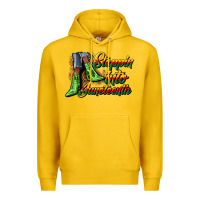 Lemon steppin into juneteenth heels Premium Hoodie - CowGirlArtShop