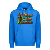 True Royal steppin into juneteenth heels Premium Hoodie - CowGirlArtShop