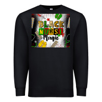 Black black nurse magic Premium Sweatshirt - CowGirlArtShop