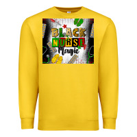 Lemon black nurse magic Premium Sweatshirt - CowGirlArtShop