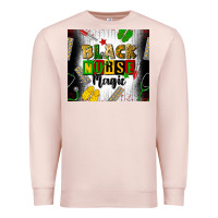 Black Nurse Magic Premium Sweatshirt | Teevron