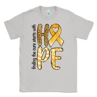 Moon Dust Finding the cure starts with hope Childhood Cancer Classic Tee - NancyCooperArtShop