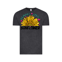 Vintage Black mommy' s little sunflower Vintage Tee - MaliasSmallBusiness
