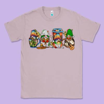 Mexican Gnomies Coffee Classic Tee Designed By Jahusdesignshop