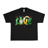 Black love st. patricks day gnome Urban Heavy Tee - MaliasSmallBusiness