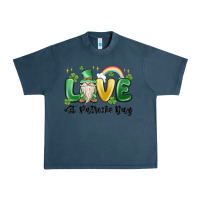 Midnight Navy love st. patricks day gnome Urban Heavy Tee - MaliasSmallBusiness