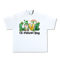 White love st. patricks day gnome Urban Heavy Tee - MaliasSmallBusiness