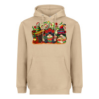 Mushroom cinco de mayo gnomes Heavyweight Hoodie - CowGirlArtShop