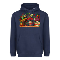 Navy cinco de mayo gnomes Heavyweight Hoodie - CowGirlArtShop