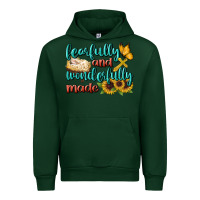 Forest Green Fearfully And Wonderfully Made Urban Hoodie - BundleAndBundleShop