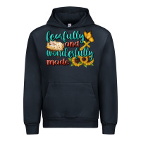 Navy Fearfully And Wonderfully Made Urban Hoodie - BundleAndBundleShop