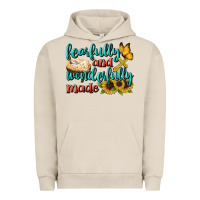 Pigment French Oak Fearfully And Wonderfully Made Urban Hoodie - BundleAndBundleShop