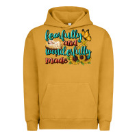 Pigment Peanut Butter Fearfully And Wonderfully Made Urban Hoodie - BundleAndBundleShop