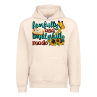 Sandshell Fearfully And Wonderfully Made Urban Hoodie - BundleAndBundleShop