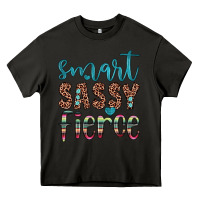Asphalt smart  sassy fierce Heavy Core Tee - JahusDesignShop