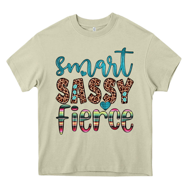 Smart  Sassy Fierce Heavy Core Tee by JahusDesignShop | Teevron