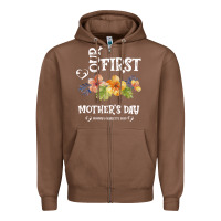 Chestnut Our Fırst Mother's day Mommy & Scarlette 2020 Zipper Hoodie - Bettercallsaul