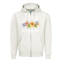 Oatmeal Heather Our Fırst Mother's day Mommy & Scarlette 2020 Zipper Hoodie - Bettercallsaul