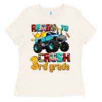 Bone ready to school crush 3rd grade Ladies Tee - AdoDesignShop