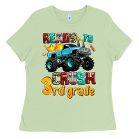 Matcha ready to school crush 3rd grade Ladies Tee - AdoDesignShop