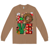 Toasted Coconut Love Nurse Christmas Long Sleeve Tee - NancyCooperArtShop