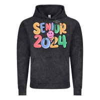 Vintage Black senior 2024 Vintage Hoodie - MaliasSmallBusiness