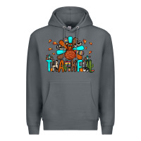 Rock thankful turkey Premium Hoodie - JahusDesignShop