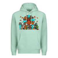 Seafoam thankful turkey Premium Hoodie - JahusDesignShop