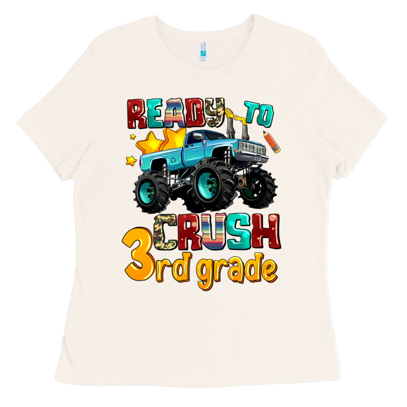 Ready To School Crush 3rd Grade Ladies Tee by AdoDesignShop | Teevron