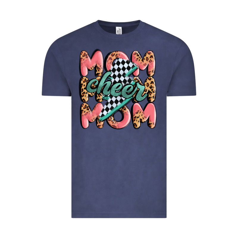 Cheer Mom Vintage Tee by MaliasSmallBusiness | Teevron