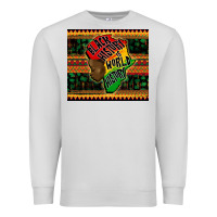 Dove Grey black history is world history Premium Sweatshirt - CowGirlArtShop