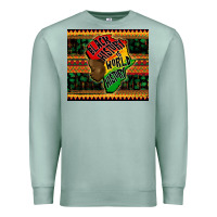 Seafoam black history is world history Premium Sweatshirt - CowGirlArtShop