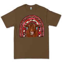 Cacao valentines red angus rainbow Premium Tee - JahusDesignShop