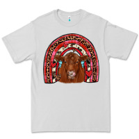 Dove Grey valentines red angus rainbow Premium Tee - JahusDesignShop