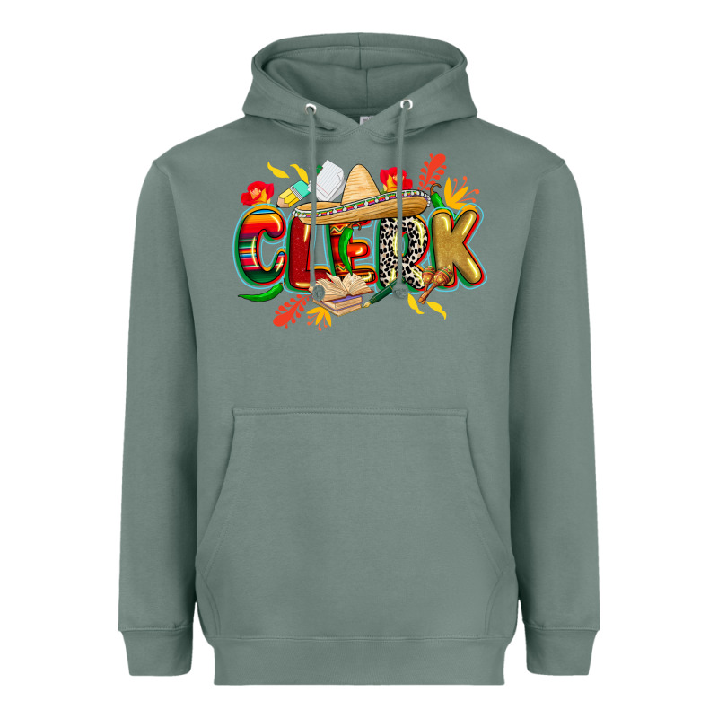 Cinco De Mayo Clerk Heavyweight Hoodie by CowGirlArtShop | Teevron