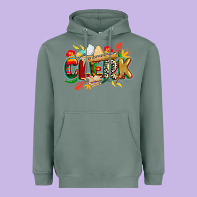 Cinco De Mayo Clerk Heavyweight Hoodie Designed By Cowgirlartshop