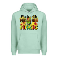 Seafoam made with melanin and magic Premium Hoodie - CowGirlArtShop