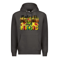 Smoke made with melanin and magic Premium Hoodie - CowGirlArtShop