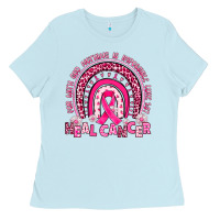 Baby Blue heal cancer rainbow Ladies Tee - JahusDesignShop