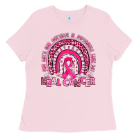 Bubblegum Pink heal cancer rainbow Ladies Tee - JahusDesignShop