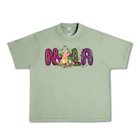 Oil Green nola cake mardi gras Urban Heavy Tee - MaliasSmallBusiness