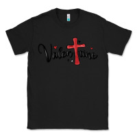 Black valentine cross glitter Classic Tee - MaliasSmallBusiness