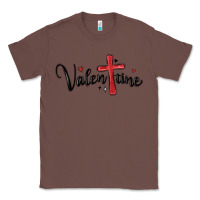 Chestnut valentine cross glitter Classic Tee - MaliasSmallBusiness