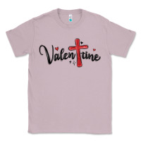 Lilac valentine cross glitter Classic Tee - MaliasSmallBusiness