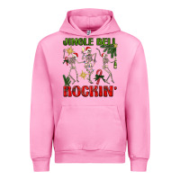 Fuchsia Pink Jingle Bell Rockin' Urban Hoodie - BundleAndBundleShop