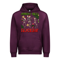 Mauve Wine Jingle Bell Rockin' Urban Hoodie - BundleAndBundleShop