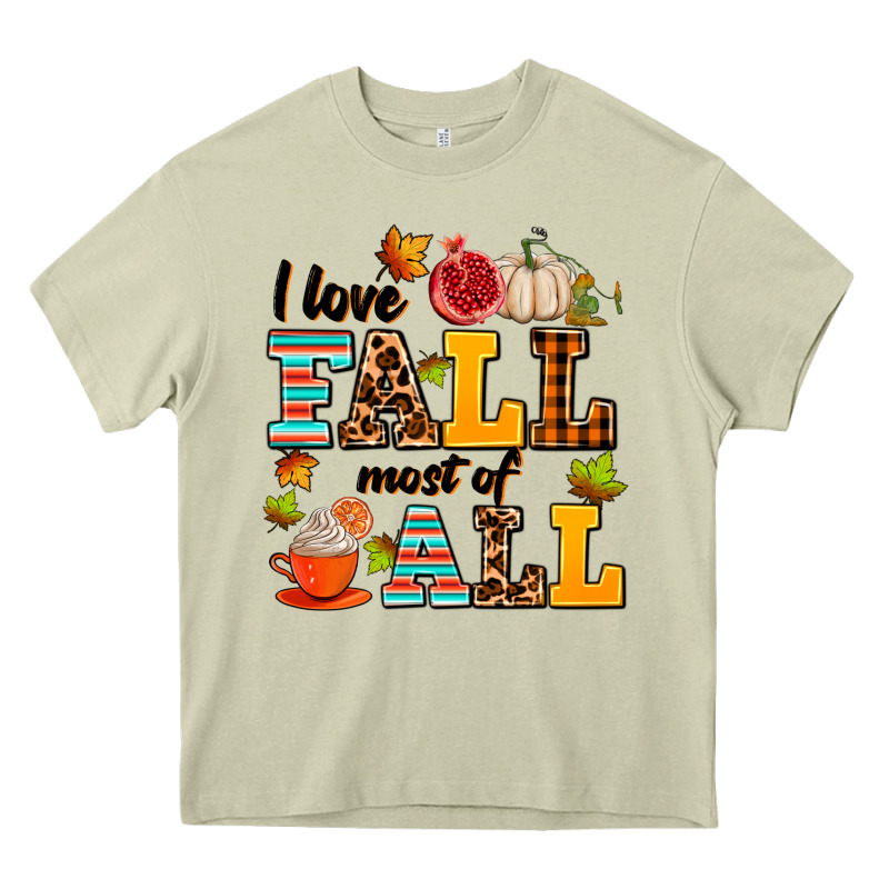 I Love Fall Most Of All Heavy Core Tee by AdoDesignShop | Teevron