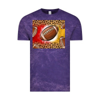 Cloud Purple team color red and gold football Vintage Tee - MaliasSmallBusiness
