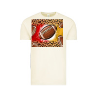 Vintage Arctic team color red and gold football Vintage Tee - MaliasSmallBusiness