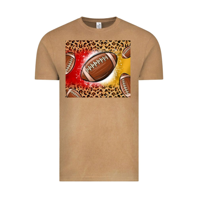 Team Color Red And Gold Football Vintage Tee by MaliasSmallBusiness | Teevron